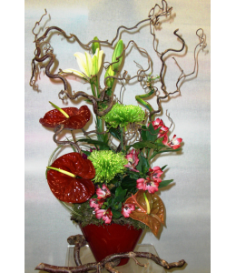 Flower arrangement in ceramic 6