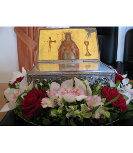 Decorations of the Picture of the relics of Agia Varvara