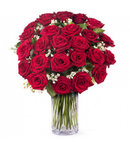 Red roses for lovers